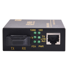 10/100m 1310/1550nm WDM 25KM RJ45 Fiber Optic Media Converter