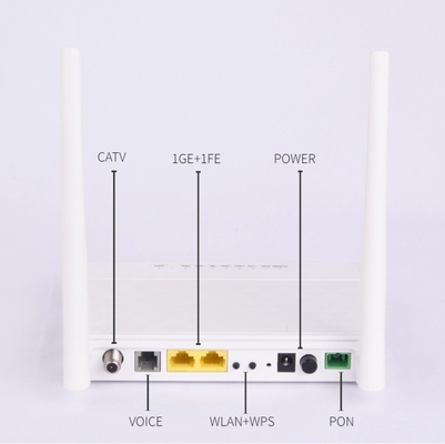 EPON 1GE 1FE VOIP 2.4G WLAN CATV FTTH ONU Equipment