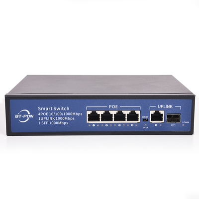 10/100 Mbps 8 10 Ports Network Poe Switch For IP Camera