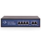 4 Port 10/100mbps Ethernet IEEE 802.3af Poe Network Switch