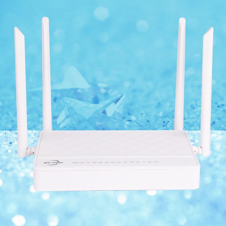 DUAL BAND 2.4G 5G FTTH GPON Fiber Optic Network Router