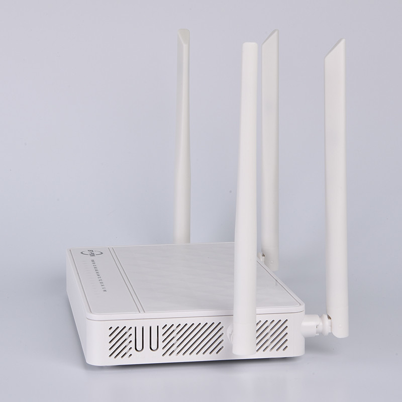 1POTS 4GE GPON ONU 2VOIP 2.4G 5.8G Dual Band Ethernet Router