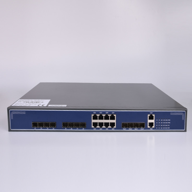 Tk Chipset Gepon 8 Port OLT Network Device Ethernet Fiber Port