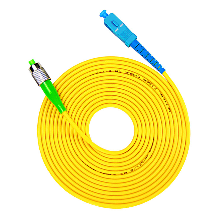 LC UPC Duplex Single Mode Fiber Cable Uniboot Patch Cord