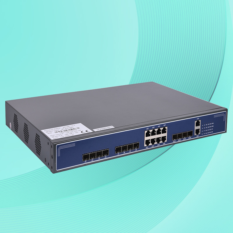 SFP GPON Connector GTGH GPON 8 Port OLT Device FTTx Solutions